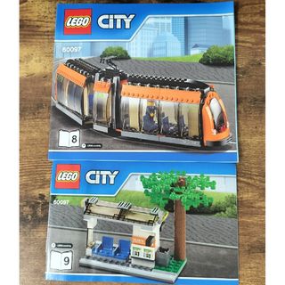 レゴ(Lego)のレゴ　60097より　路面電車　駅(知育玩具)