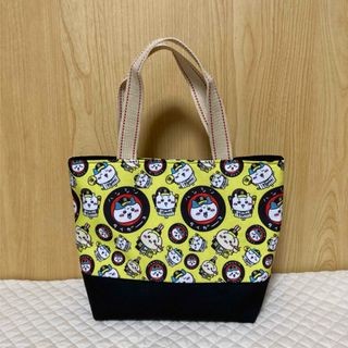 【3】トートバッグ　ちいかわ（阪神タイガース）　ハンドメイド(トートバッグ)