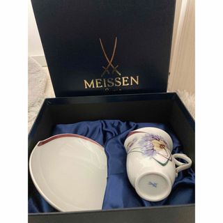 マイセン(MEISSEN)の（未使用）定価9万meissen ユーゲント コーヒーカップ ソーサー 一級品(食器)