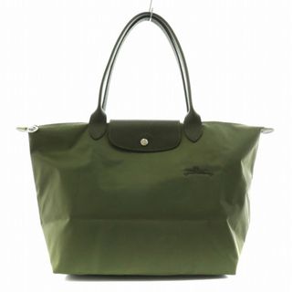 ロンシャン(LONGCHAMP)のロンシャン ルプリアージュグリーン L ショルダーバッグ 緑(トートバッグ)