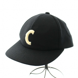 アザー(other)のチー ch!iii キャップ 野球帽 ロゴ ウール S 黒 ブラック 白(キャップ)