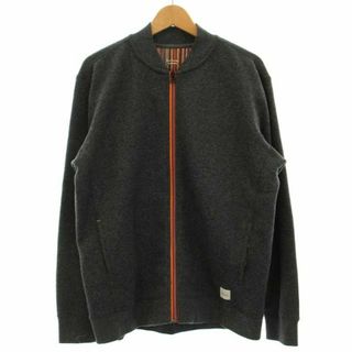 ポールスミス(Paul Smith)のポールスミス ブルゾン ジャケット ジップアップ 裏起毛 L グレー /KQ(ブルゾン)