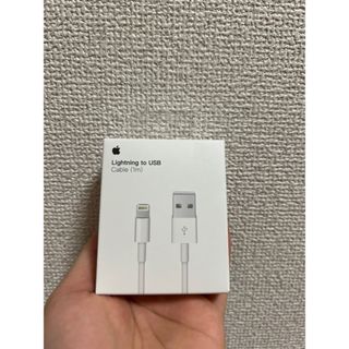 アップル(Apple)の新品未開封-Apple純正ライトニング ケーブル　タイプ A(バッテリー/充電器)