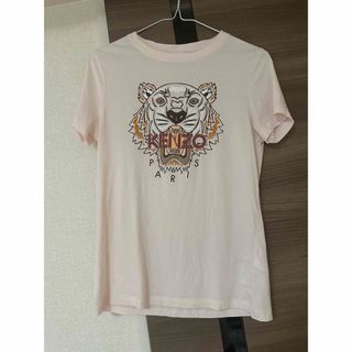 ケンゾー(KENZO)の【美品】KENZO Tシャツ　ピンク　xsサイズ(Tシャツ(半袖/袖なし))