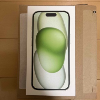 アップル(Apple)のアップル iPhone15 128GB グリーン(スマートフォン本体)