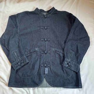 テンダーロイン DENIM HB F.C SHIRT L チャイナ　ジャケット