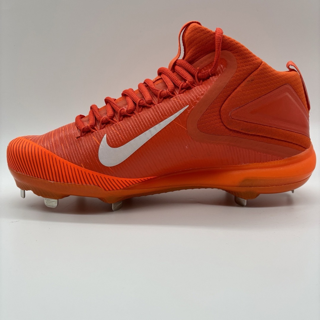 NIKE - NIKE 野球 スパイク トラウト オレンジ 金具 27.5 NIKE - NIKE 野球 スパイク トラウト オレンジ 金具 27.5