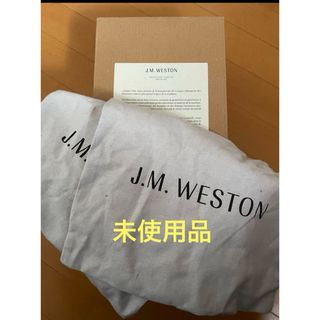 ジェーエムウエストン(J.M. WESTON)の試着のみ未使用品J.M.WESTON外羽根プレーントゥ ジェイエムウェストン(ドレス/ビジネス)