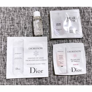 クリスチャンディオール(Christian Dior)のDior 試供品 サンプルまとめ スノーエッセンスシリーズ 基礎化粧品(サンプル/トライアルキット)