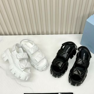 プラダ(PRADA)の(送料無料) ★ prada.サンダル  ★(プラダ). # 1(サンダル)