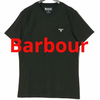 バーブァー(Barbour)の新品★Barbour バブアー 刺繍ロゴ Tシャツ ブラック 国内正規品(Tシャツ/カットソー(半袖/袖なし))