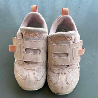 アシックス(asics)のasics キッズ　ピンク　女の子　16.5(スニーカー)