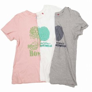 アザー(other)のホームズアンダーウェア Tシャツ 3点 まとめ セット ロゴ リンゴ/BLM5(Tシャツ(半袖/袖なし))