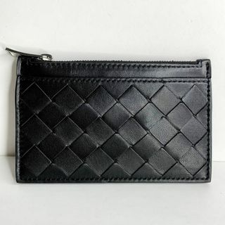 ボッテガヴェネタ(Bottega Veneta)の新品 ボッテガヴェネタ 小銭入れ メンズ ブラック 黒 レザー 正規品(コインケース/小銭入れ)