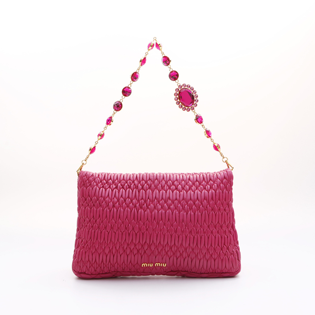 ミュウ ミュウ Miu Miu マトラッセ チェーン ショルダーバッグ ミュウ ミュウ Miu Miu マトラッセ チェーン ショルダーバッグ