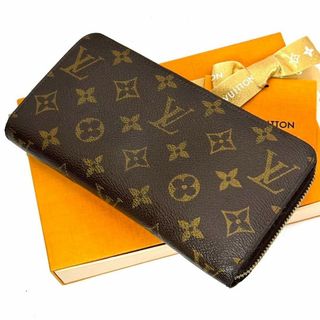 ルイヴィトン(LOUIS VUITTON)の美品 ルイヴィトン ジッピーウォレット モノグラム 長財布 ラウンドファスナー(財布)