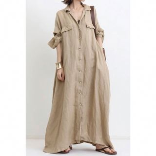 L'Appartement DEUXIEME CLASSE -  【REMI RELIEF/レミ レリーフ】 LONG SHIRT DRESS