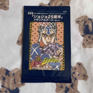 ジョジョ 25周年 ミスタ メモリアルカード(キャラクターグッズ)