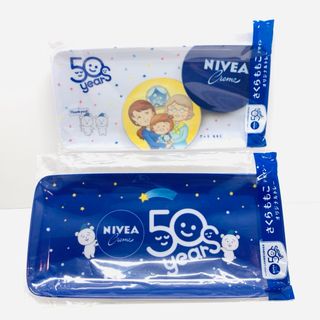 NIVEA ニベア さくらももこ デザイン オリジナルトレー 2種セット 非売品