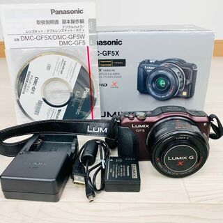 パナソニック(Panasonic)の良品 パナソニック デジタルカメラ lumix DMC-GF5X(デジタル一眼)