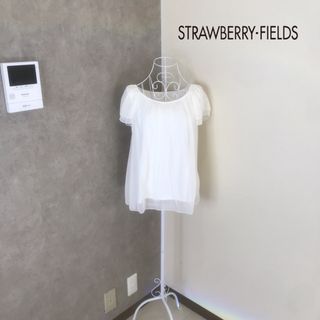 ストロベリーフィールズ(STRAWBERRY-FIELDS)のストロベリーフィールズ♡1度着用　ブラウス(シャツ/ブラウス(半袖/袖なし))