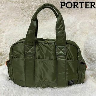 PORTER - 完売品✨美品✨ポーター タンカー ダッフル ボストン グリーン ナイロン A4可