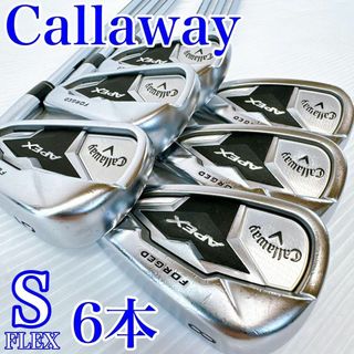 Callaway - キャロウェイ　APEX（2019年）アイアンセット６本／NSPRO Zelos8