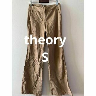 theory - theory セオリー フレアパンツ ワイドパンツ 体型カバー サイズ0