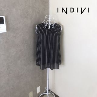 インディヴィ(INDIVI)のインディヴィ♡1度着用　リバーシブルブラウス(シャツ/ブラウス(半袖/袖なし))