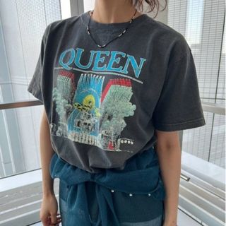 Ameri VINTAGE - AmeriVINTAGE QUEEN TOUR´80 BLK TEE