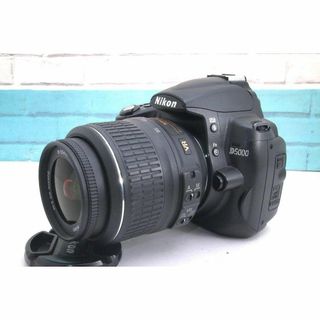 ニコン(Nikon)の❤️動画撮影❤️スマホ転送 Nikon D5000 手ぶれ補正レンズ 付属品豊富(デジタル一眼)