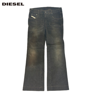 ディーゼル(DIESEL)の最終値下 DIESEL ディーゼル デニム ジーンズ 黒 古着 美品 26インチ(デニム/ジーンズ)