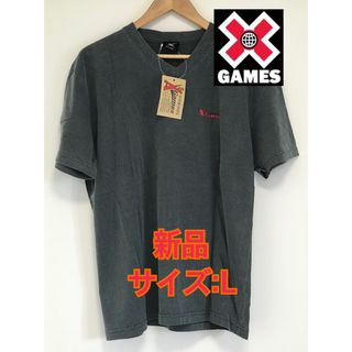 タグ付き　X GAMES エックスゲームズ    半袖 Tシャツ　L(Tシャツ/カットソー(半袖/袖なし))