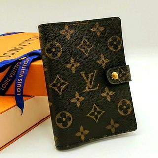 ルイヴィトン(LOUIS VUITTON)の極美品　ルイヴィトン アジェンダPM 6穴　モノグラム　手帳カバー(その他)