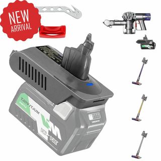 dyson v6 Hikoki（ハイコーキ）バッテリー変換アダプタ 管22FA(掃除機)