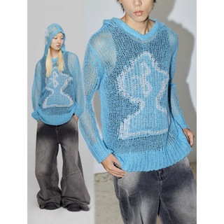 CONP 23AW Bluetooth Sweater ニットセーターフード付き