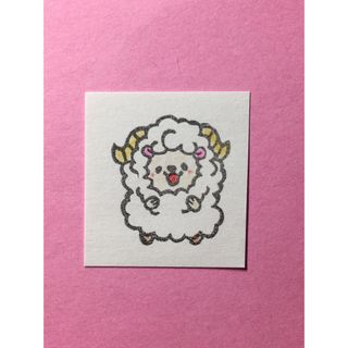 消しゴムはんこ　羊(はんこ)