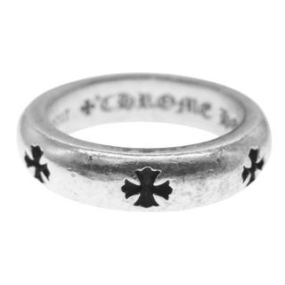 クロムハーツ(Chrome Hearts)のCHROME HEARTS クロムハーツ（原本無） リング NEGATIVE CH PLUS ネガティブ CHプラス リング シルバー系 14号【中古】(リング(指輪))