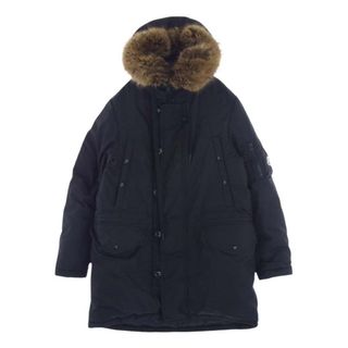 モンクレール(MONCLER)のMONCLER モンクレール ダウンジャケット 21AW G20911C00023 68352 AJA GIUBBOTTO アジャ フーデット ダウン ジャケット コート ダウン コート ブラック系 2【中古】(その他)