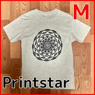 プリントスター(Printstar)のPrintstar プリントスター メンズ Tシャツ 半袖 M グレー(Tシャツ/カットソー(半袖/袖なし))