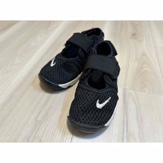 ナイキ(NIKE)のNIKE リトルリフト15cm 黒×白色 エアリフト(スニーカー)