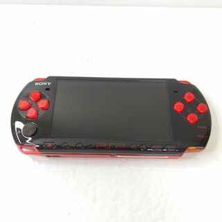 プレイステーションポータブル(PlayStation Portable)のソニー　PSP3000 ブラックレッド　美品　プレイステーションポータブル(携帯用ゲーム機本体)