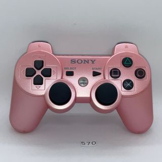 プレイステーション3(PlayStation3)の「動作品」ps3コントローラー　デュアルショック3 動作確認済み　k570(その他)