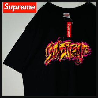 シュプリーム(Supreme)の【新品タグ付き】シュプリーム センタービッグペイントロゴTシャツ 定番カラー L(Tシャツ/カットソー(半袖/袖なし))