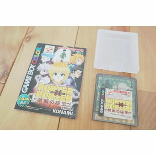 ニンテンドウ(任天堂)の【美品】HUNTER×HUNTER 禁断の秘宝 ゲームボーイ(携帯用ゲームソフト)