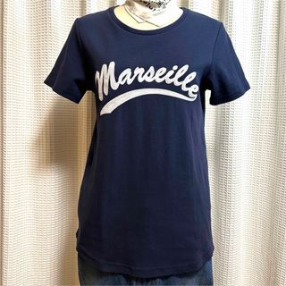 スコットクラブ(SCOT CLUB)の超美品!!★GRANDTABLE グランターブル★刺繍Tシャツ★ネイビー(シャツ/ブラウス(半袖/袖なし))