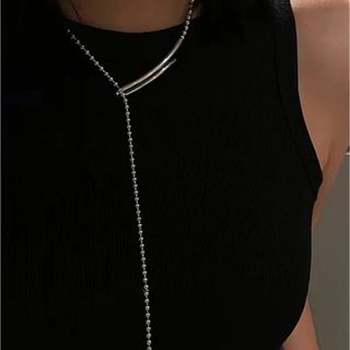 RIM.ARK - Clip ball chain necklace No.1019