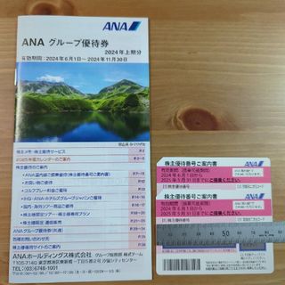 エーエヌエー(ゼンニッポンクウユ)(ANA(全日本空輸))のANA 株主優待番号ご案内書 2枚(その他)