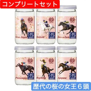 【6本セット】＼桜ラベル／G-One Cup 大関 第3弾 桜の歴代女王セット(日本酒)