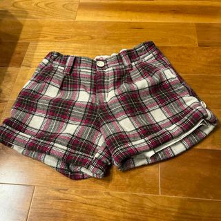 ギャップ(GAP)のピンクチェックショートパンツ　160(パンツ/スパッツ)